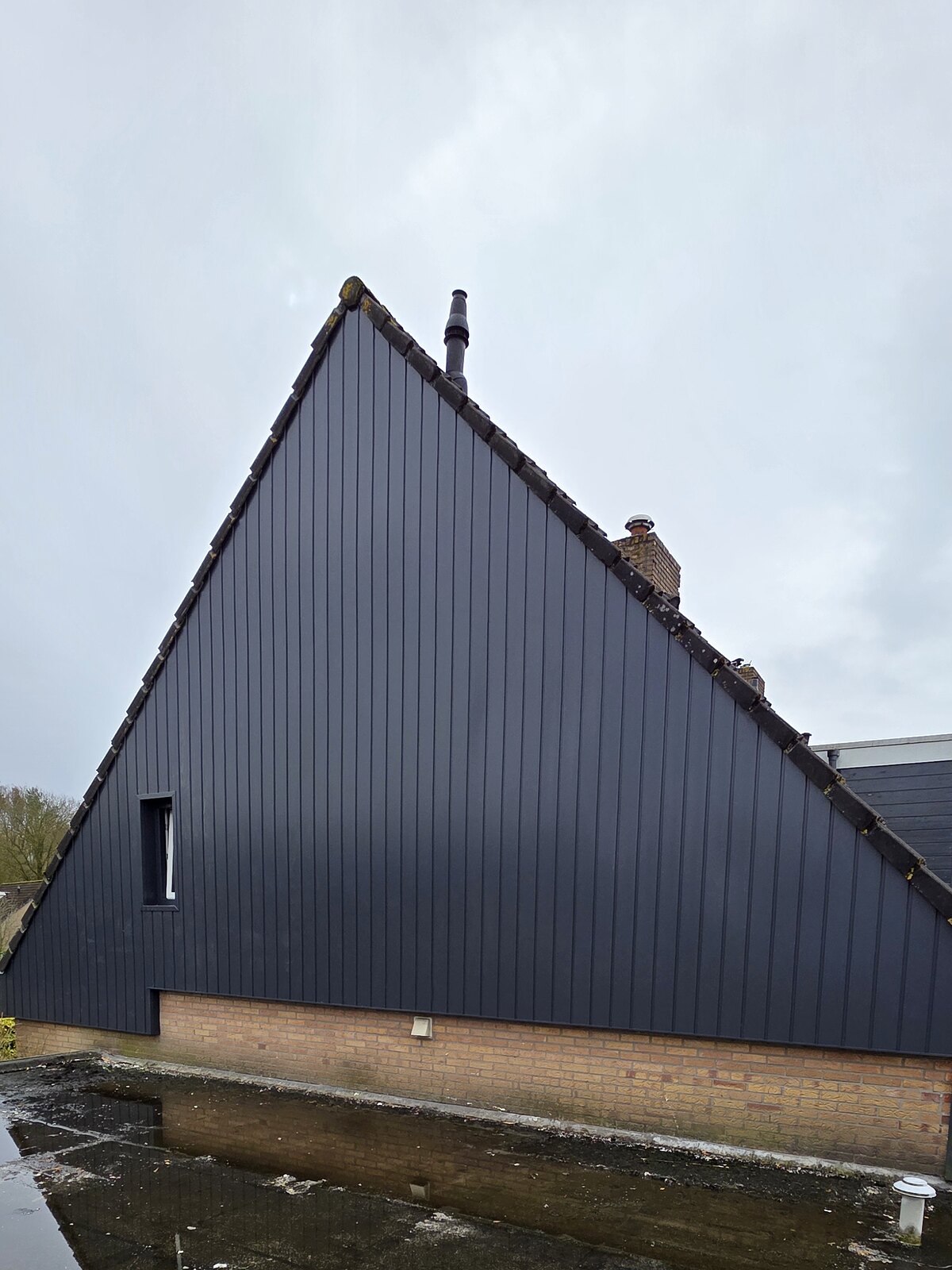 Gevelbekleding & potdeksel